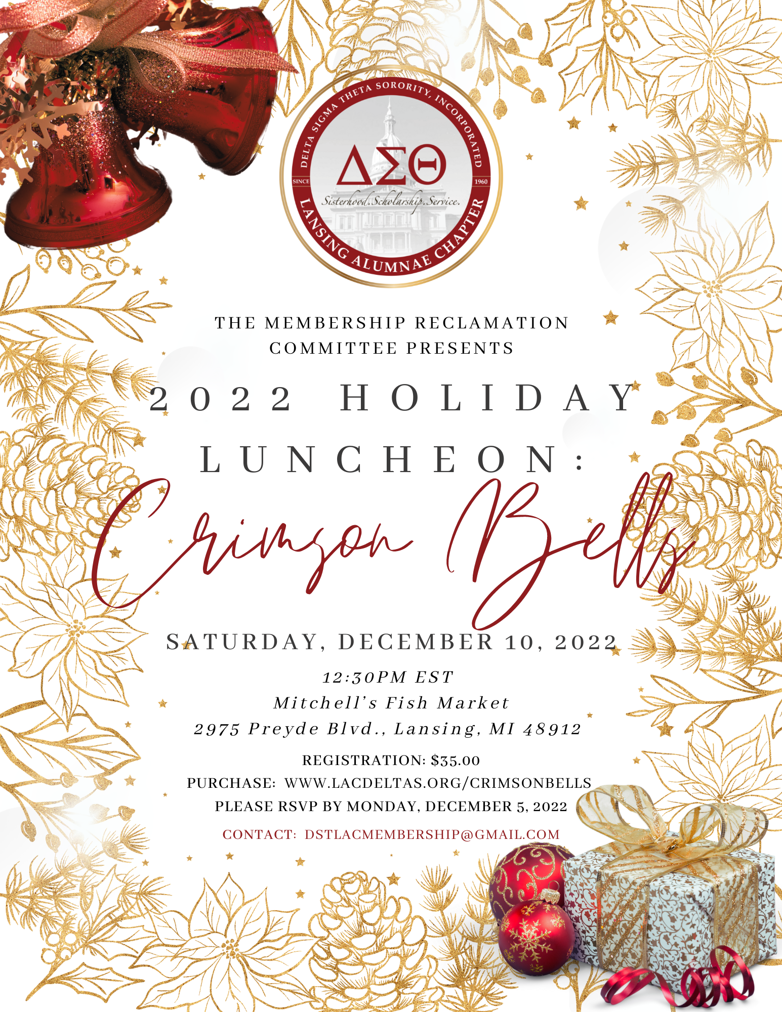 22 Holiday Luncheon (Flyer)
