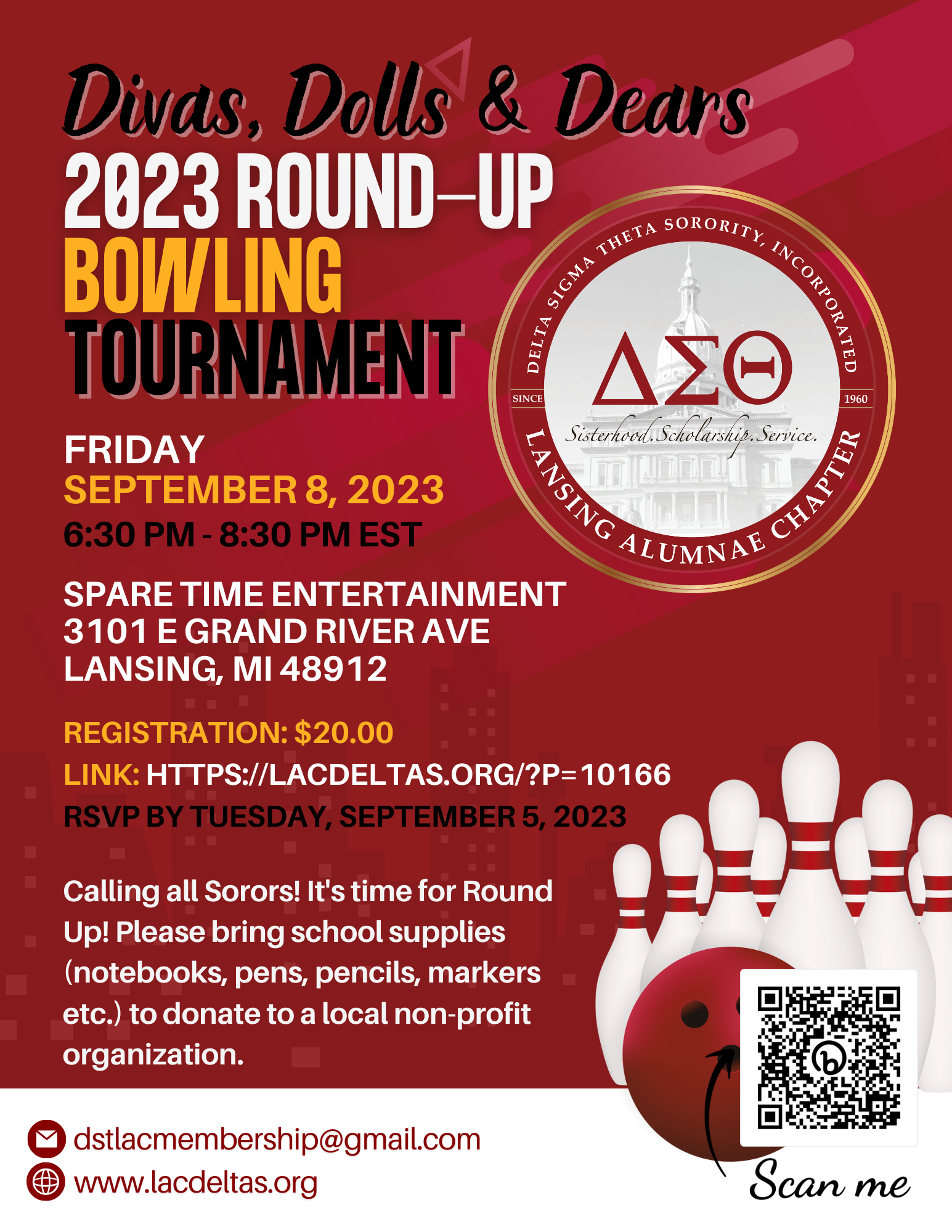 2023 DST Round Up and DST-LAC logo